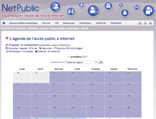 Tablet Screenshot of agenda.jeudisepn.org