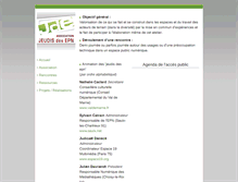 Tablet Screenshot of jeudisepn.org